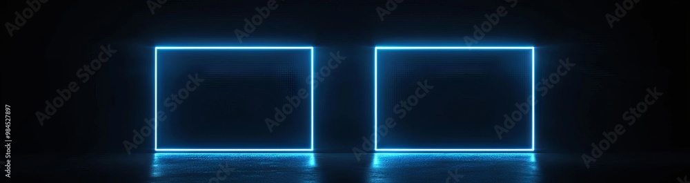 Poster a widescreen blue glow is incorporated into the futuristic interface frame with a circuit transparen