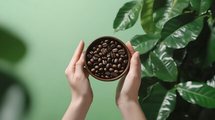 the brand identity for a sustainable coffee company