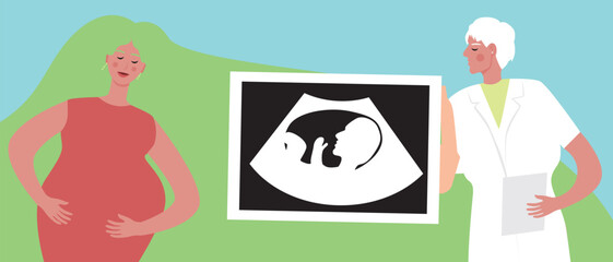 African Woman and Signal for Help with Hand, Flat Vector Stock Illustration for Victims of Domestic Violence