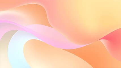 Color Harmony: Creating a Calm Atmosphere with Abstract Pastel Backgrounds