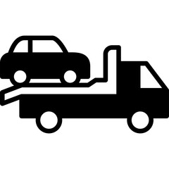 Obraz premium Car Delivery Icon