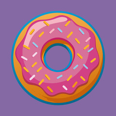 donut with sprinkles