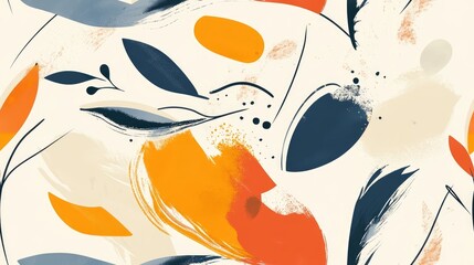 An organic wallpaper design ideal for use as a background