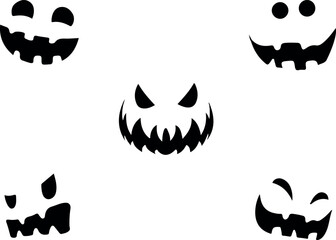 halloween element faces