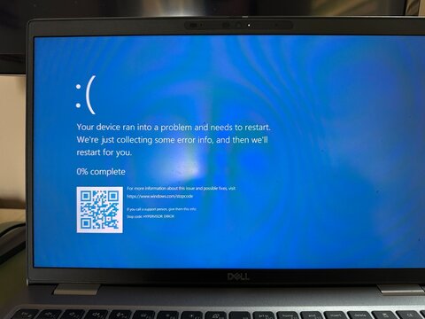 Windows Blue Screen of Death - BSOD