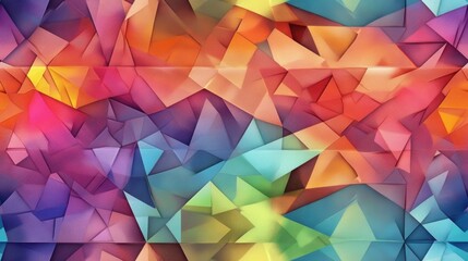 Fototapeta premium Multicolored abstract kaleidoscope background Distinctive kaleidoscope texture Unique digital abstract pattern