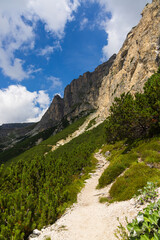 Hiking at Colfosco - Col Pradat - Italy