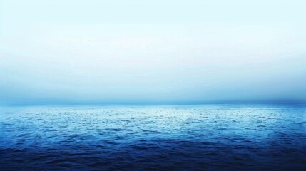 Serene Ocean Horizon