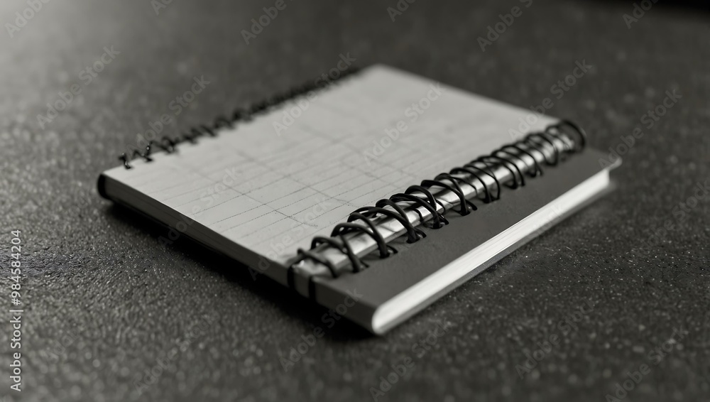 Poster notebook icon.