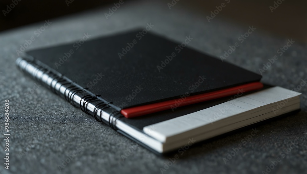 Poster notebook icon.