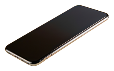 PNG Smartphone yellow yellow background electronics.