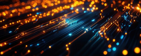 Naklejka premium The closeup of a digital simulation showcasing the precision of a cutting-edge material model