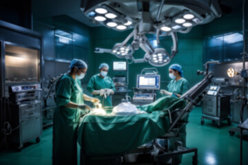 OP-Scene Unscharf als Hintergrund