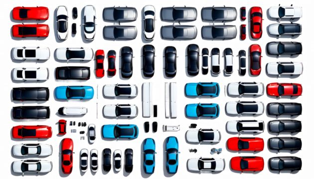 vehicles stock dealer car stock market sale transport vehicle vehicle car auto selling dealer dealership lot parking parked business product row colourful windscreen wiper car park many body client