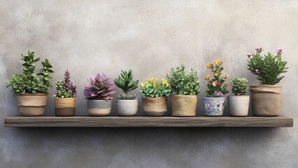 lavender flowers in a pot