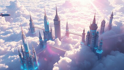 Crystal City in the Clouds