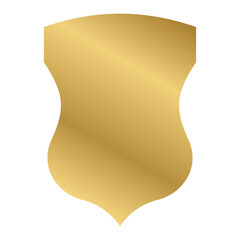 gradient gold shield
