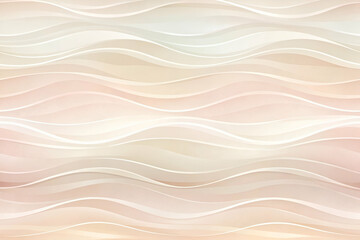 A wave pattern with a light pink color. The pattern is smooth and flowing. The color is soft and calming