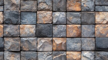 Fototapeta premium Textured tile wall backdrop