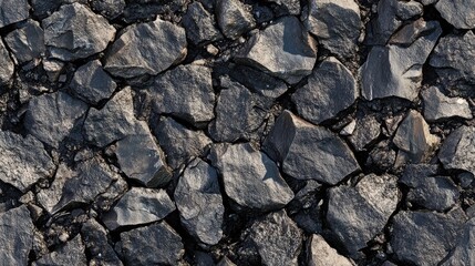 Fototapeta premium Finely crushed stone texture