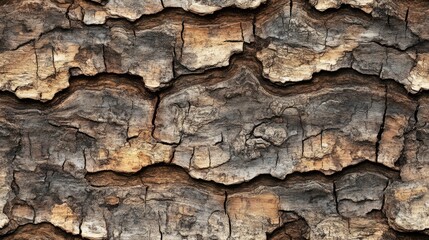 Large trunk texture seamless tree bark background Cut surface of aged wood