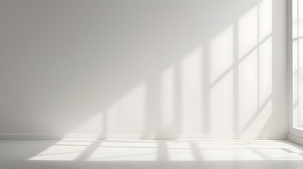empty white room
