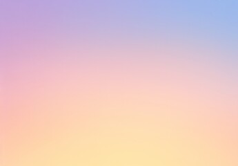 Obraz premium A soft pastel gradient background with gentle shades of pink, yellow, and blue