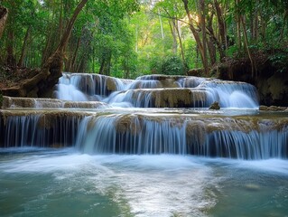 waterfall in the forest