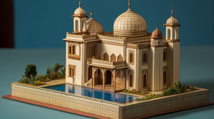 miniature world, generative AI