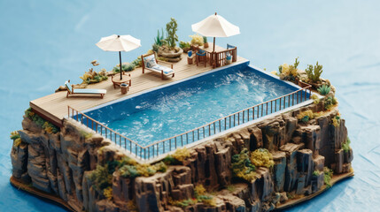 miniature world, generative AI