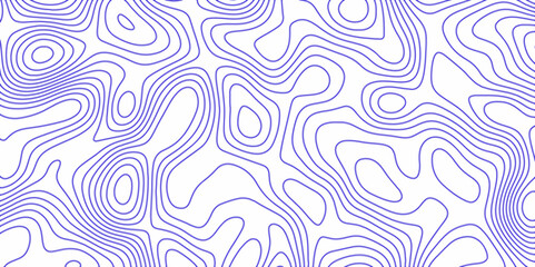 Fototapeta premium Topographic map in contour line light topographic topo contour map and ocean topographic line map. Natural printing illustrations of maps.