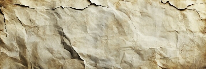 Distressed paper texture with watermarks, creases, and aged edges