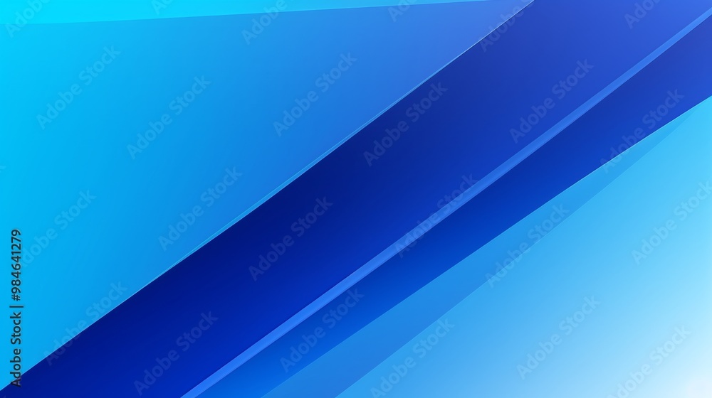Poster elegant blue background with diagonal lines and gradient. simple vector graphic design for corporate