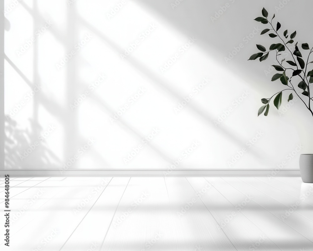 Poster the mminimalistic smooth white wall background with a clean, empty surface subtle gradients and soft