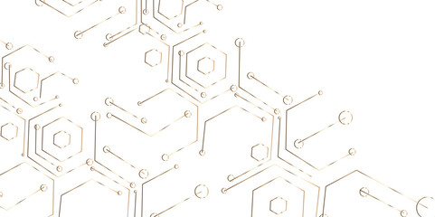 Abstract white background with hexagons . golden Hexagonal Background Luxury White Pattern seamless bright white abstract honeycomb background 3D Futuristic abstract geometric mesh cell texture.	
