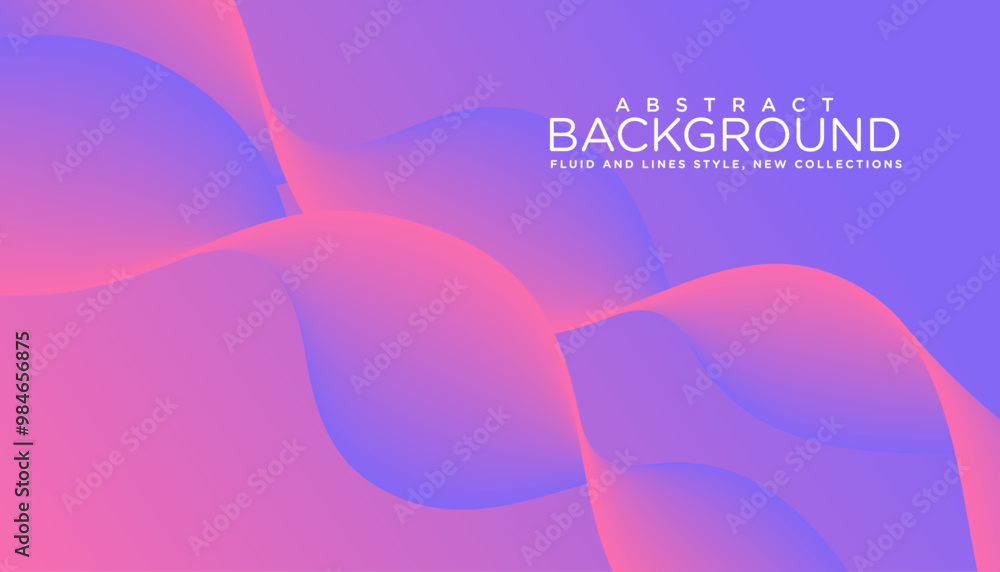 Poster modern abstract vector background. fluid shapes and lines colorful badges graphic elements