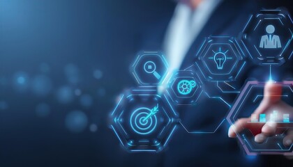 Concepts of business, technology, the internet, and networks