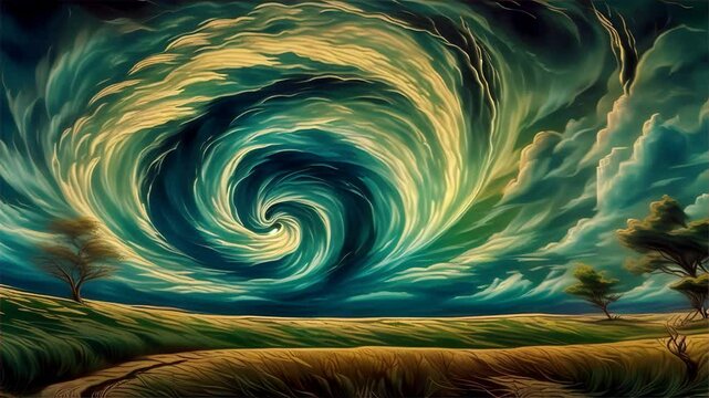 Artistic illustration of a wolf sitting on a beach with the northern lights in the sky and a full moon shining.. AI Generation
