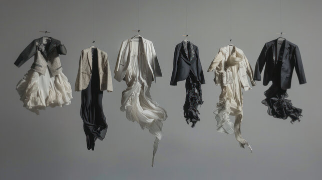 A fashion statement made with outfits that disappear at midnight, leaving only a memory of the garment and a lasting impression on those who saw it