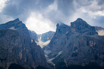 A view of Piz Pisciadù - Italy