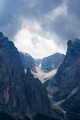 A view of Piz Pisciad&ugrave; - Italy