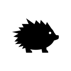 Hedgehog icon vector