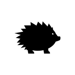 Hedgehog icon vector
