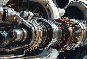 Fototapeta premium space rocket