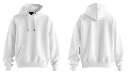 mockup of a basic pullover hoodie