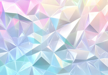 Fototapeta premium Colorful Abstract Geometric Pattern with Soft Gradient Lighting