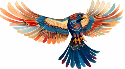 A thunderbird clipart. Thunderbird. Illustration