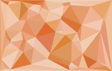 modern design nabstract geometric triangular background. Minimalist vector backdrop texture with orange triangles pattern