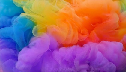 Colorful Clouds Vibrant Hues of Creativity