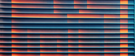 Obraz premium illustrazione con elementi geometrici a tema astratto surreale